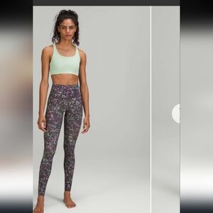 Lululemon Wunder Under HR Tight 27" *Full-On Luxtreme Fleur Motion Multi